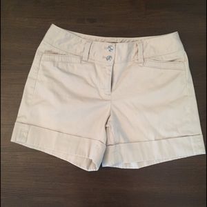 Tan shorts